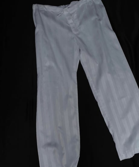 bodas Cotton Pajama Long Pants in White