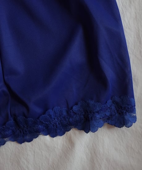 Vintage Slip Dress in Blue
