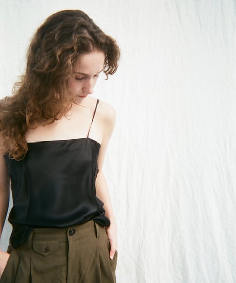HAZE Silk Camisole in Black
