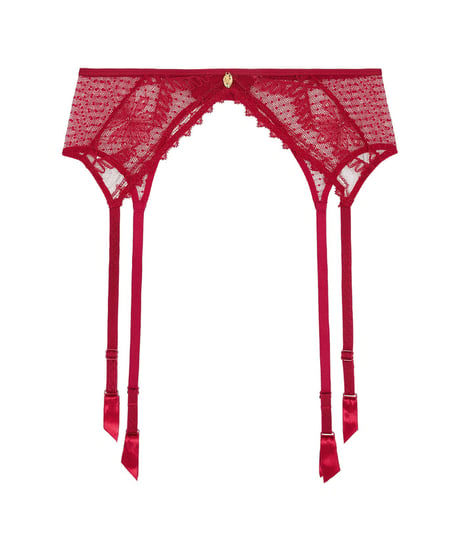 Aubade Mystery of Love Suspender Belt in Cherry
