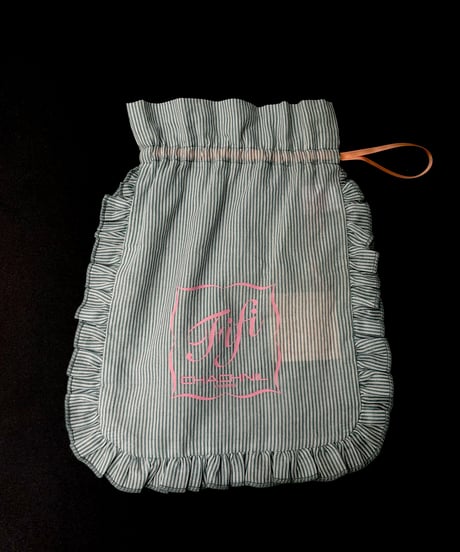 Fifi Chachnil Cotton Pouch in Green
