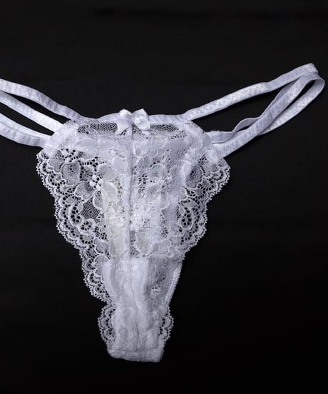 Zermatt Ruby Thong in White