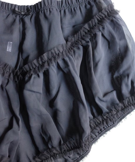 Open Bra and Bloomer Set in Black