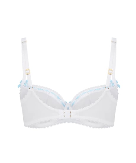 Agent Provocateur Claira Plunge Underwired Bra in White