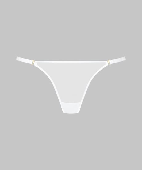Maison Close Corps a Corp Mini Thong in White