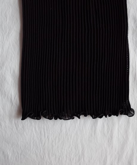 Oscalito Cotton Lace Camisole in Black