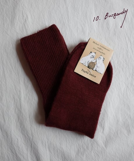 Mohair Socks in 10 colors