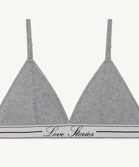 Love Stories Darling Undercovers Unpadded in Grey