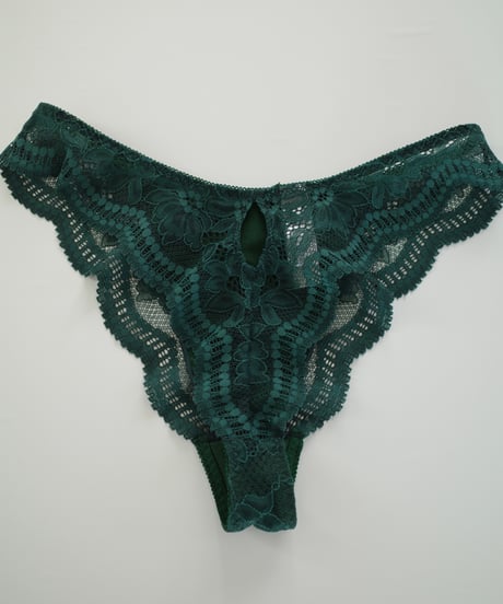 Peco Bra New Vert Sapin Thong Set