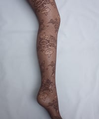Trasparenze ARGO Tights in Mocha