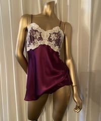Silk Mini Slip Breaf set in Pulam size42