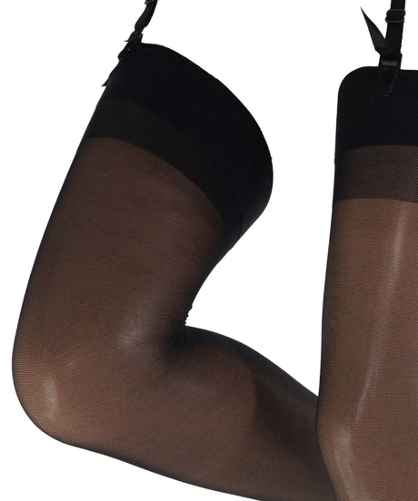 Trasparenze Sara Calza Garter Stockings in Black
