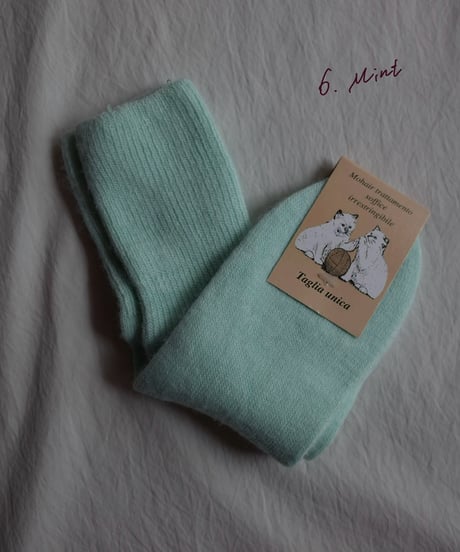 Mohair Socks in 10 colors