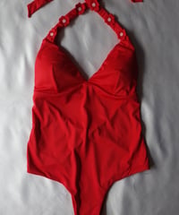 Verdissima One Piece Swimsuit in Red