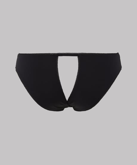 Maison Close Le Petit Secret Open Panty in Black