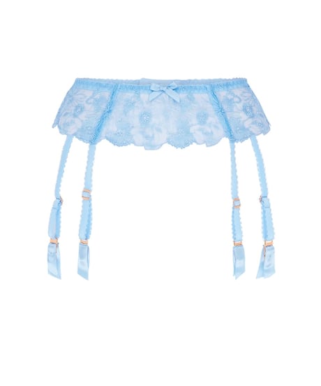Agent Provocateur Jayce Suspender in Baby Blue