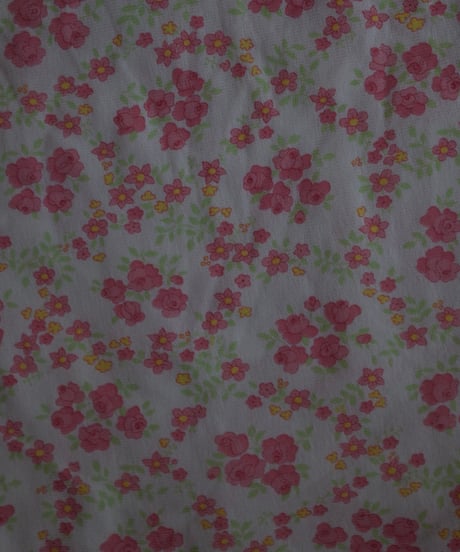 Vintage Pink Night Dress with Flower