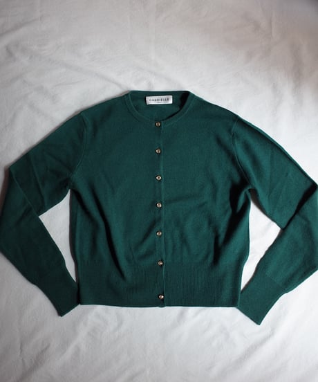 New Cashmere Cardigan in Green