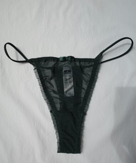 Zermatt Sophia Thong in Forest Green