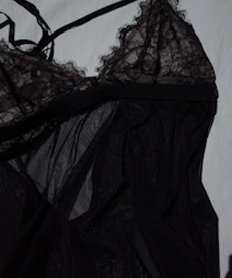 Chantal Thomass Taquine Babydoll in Black
