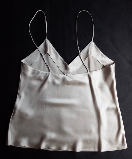 Luna di Seta Silk Camisole in Chanpagne
