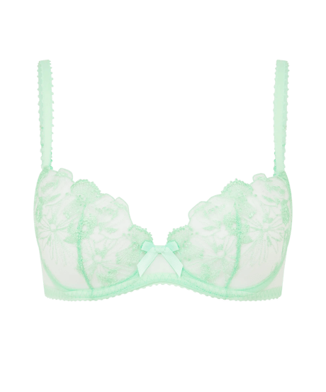 Agent Provocateur Jayce Plunge Underwired Bra in Mint