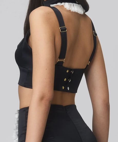 Mur Mur Maid Bra Top Black