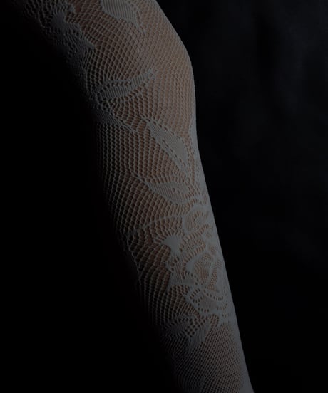 Trasparenze CERVIA Tights in Seta (Ivory)