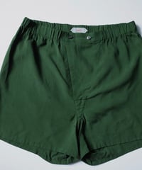 HAZE Silk Shorts in Forest