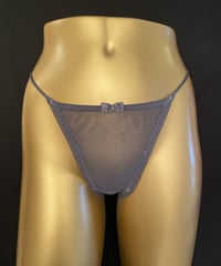 Zermatt Sophia Thong in Grey