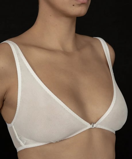 KYE DIVE BRA in Bone