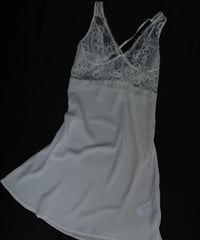 Lace Slip Dress in White