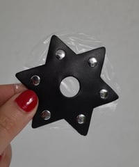 Eco leather nipple cover