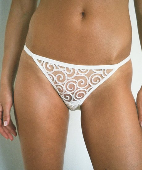 Liniere Lingerie Soft Kiss Panty in White