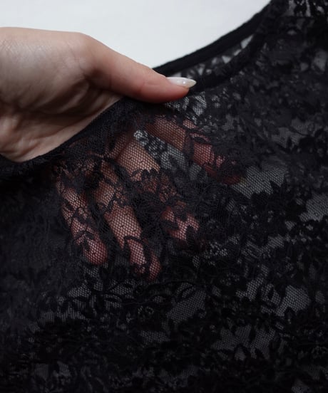 Lace long sleeve tops