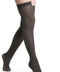 Trasparenze GHIBLI Wool high socks  in Asfalto