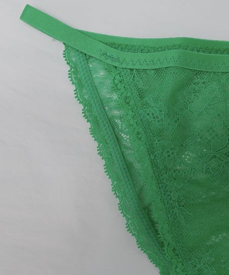 Love Stories Isabel Tanga-Style Briefs in Bright Green