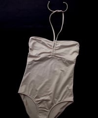 Yasmine Eslami Anna One Piece Swimsuit in Pearl