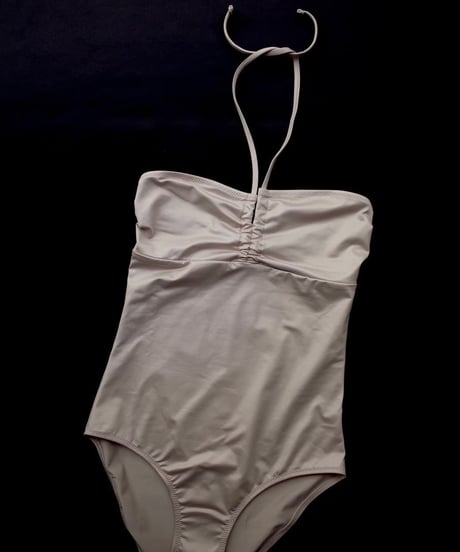 Yasmine Eslami Anna One Piece Swimsuit in Pearl