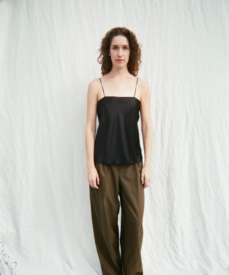 HAZE Silk Camisole in Black