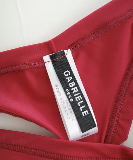 V Shape Thong in Red