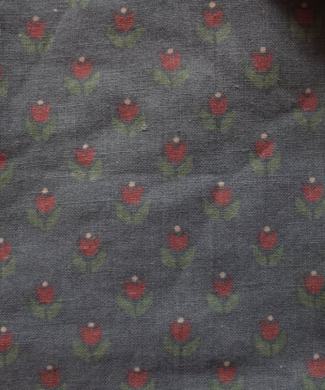 Vintage Apron in Blue tulip