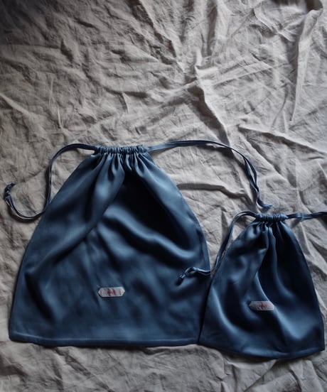 HAZE Silk Camisole in Blue Topaz