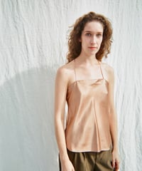 HAZE Silk Camisole in Bronze