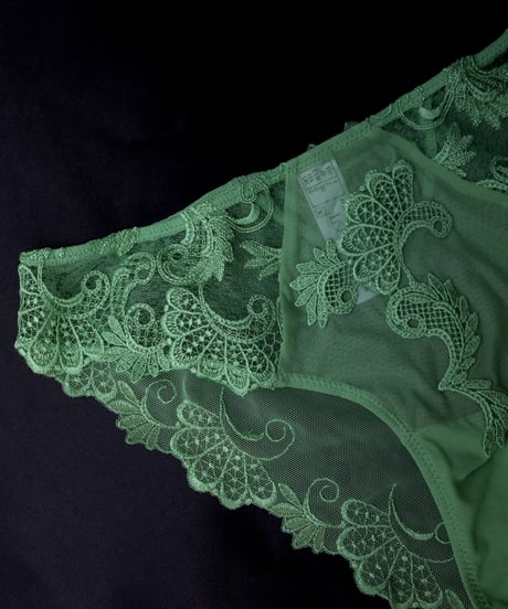 Lace Panty size1(S) in Green