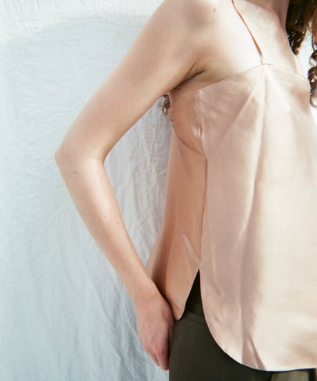 HAZE Silk Camisole in Bronze