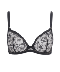 Agent Provocateur Malorey Full Cup Underwired Bra in Black