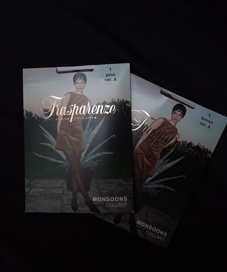 Trasparenze Monsoons tights in green size1