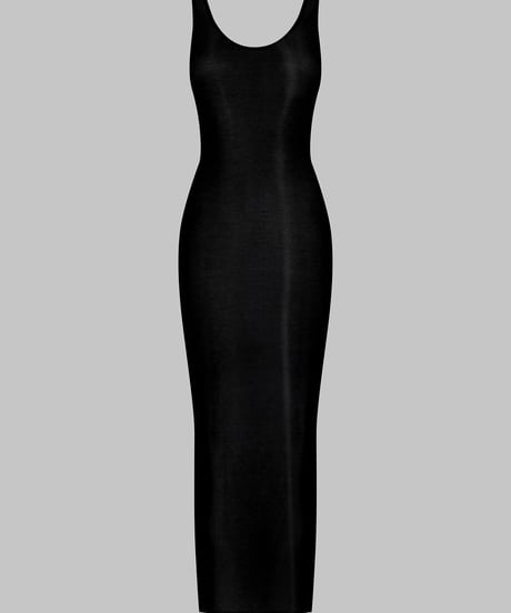 Maison Close La Femme Amazone Long Dress in Black