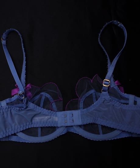 Agent Provocateur Lorna Plunge Underwired Bra in Blue